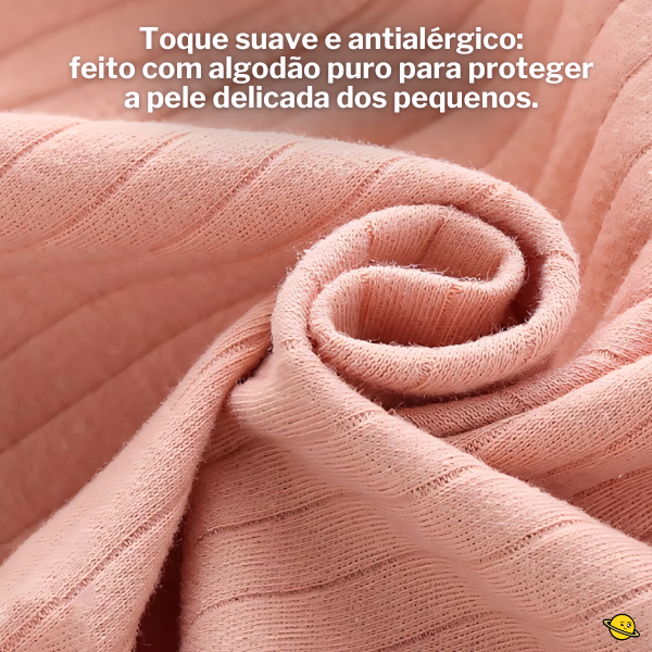 Conjunto Pijama Térmico Cotton Brincarzi