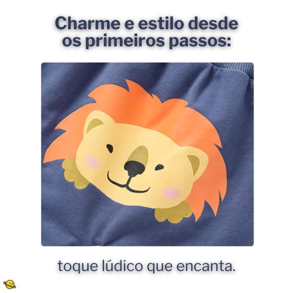 Calça de Moletom Orelhinhas Brincarzi