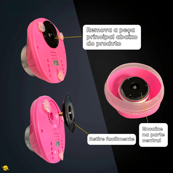 Maquina de Algodão Doce Brincarzi