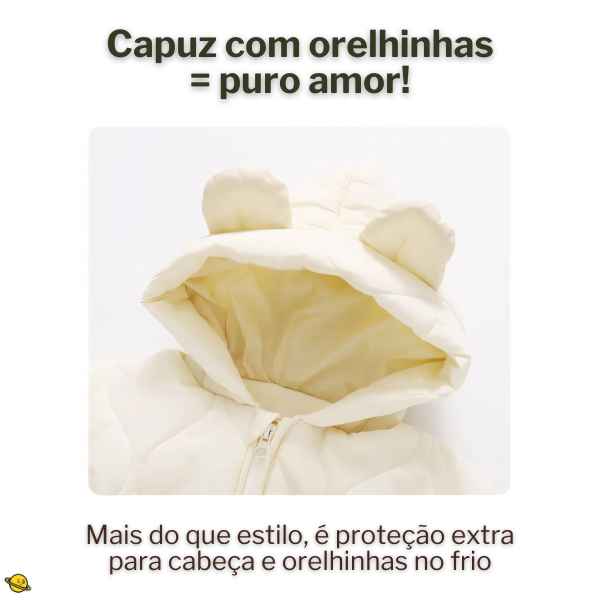 Macacão Bear de Inverno Brincarzi