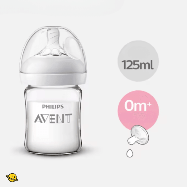 Mamadeira AVENT de Vidro Resistente (Anti-cólica)