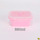 Conjunto 4 Potes Marmitas de Silicone Dobrável