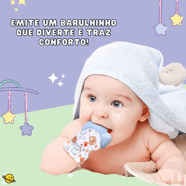 Luva Mordedor para Dentição