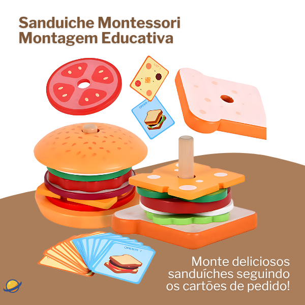 Kit Montessori Educativo Brincarzi