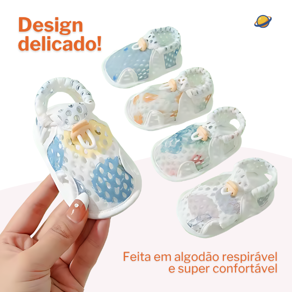Sandália MiniAir Respirável Primavera Verão Brincarzi