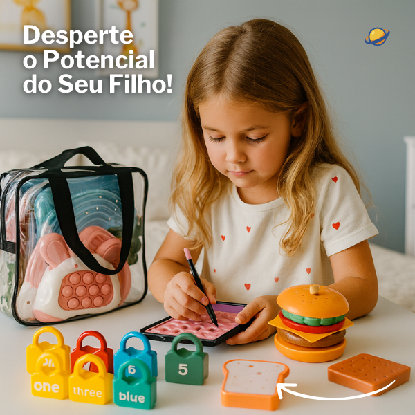 Kit Montessori Educativo Brincarzi