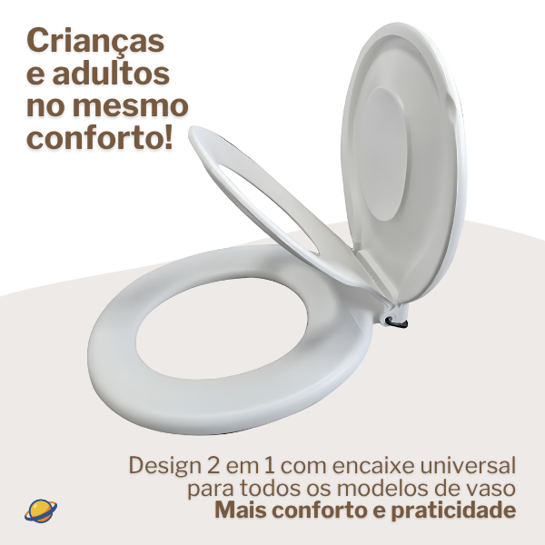 Assento Redutor Vaso Sanitário Infantil Brincarzi