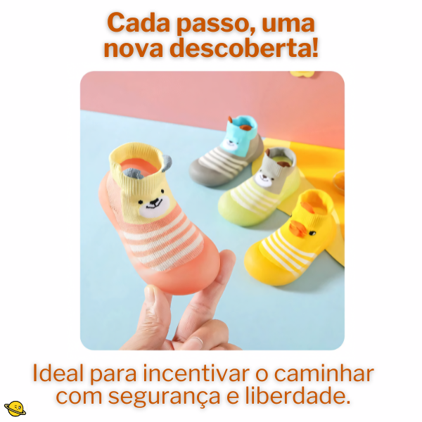 Sapato Zoo Antiderrapante Brincarzi