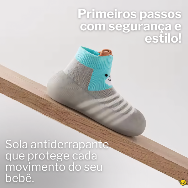 Sapato Zoo Antiderrapante Brincarzi