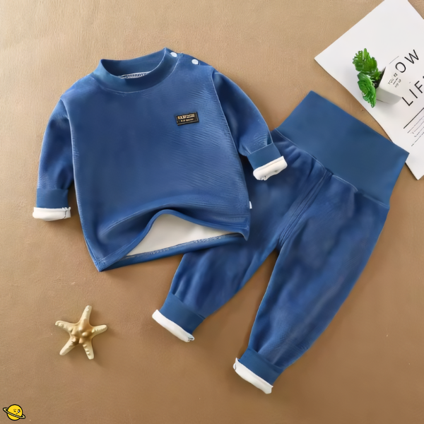 Pijama de Veludo parte Interna - Inverno Luxury Brincarzi