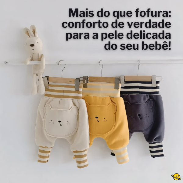 Calça de Moletom Grossa Bear Brincarzi
