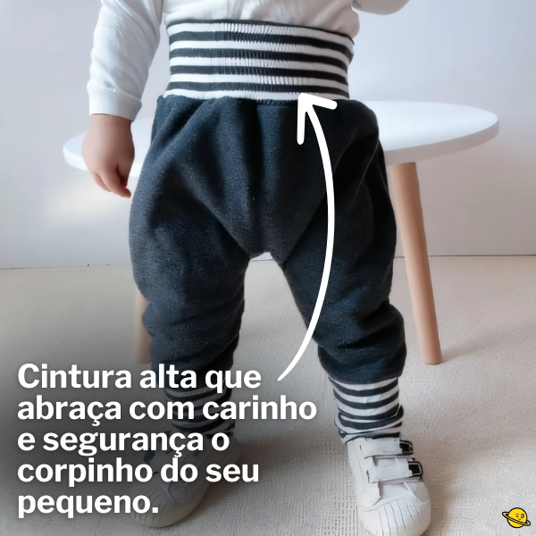Calça de Moletom Grossa Bear Brincarzi