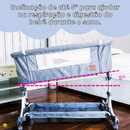 Berço Portátil Brincarzi Sleep (Balanço, Mosquiteiro e Abertura Lateral)