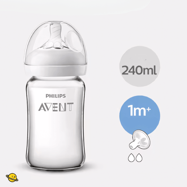 Mamadeira AVENT de Vidro Resistente (Anti-cólica)