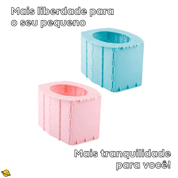 Penico Infantil Dobrável Brincarzi