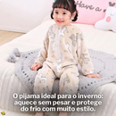 Macacão Pijama Veludo Confortável Brincarzi