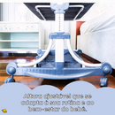 Berço Portátil Brincarzi Sleep (Balanço, Mosquiteiro e Abertura Lateral)