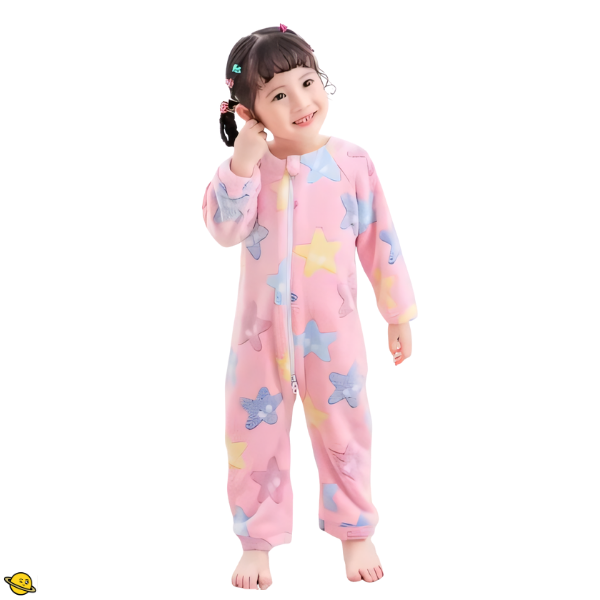 Macacão Pijama Veludo Confortável Brincarzi