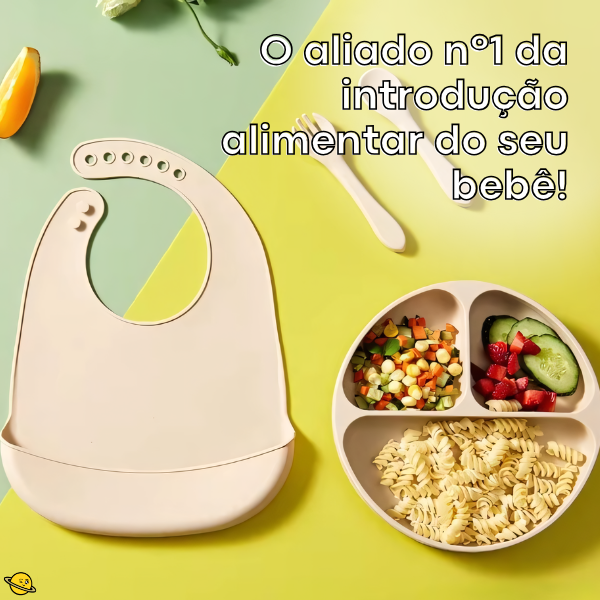 Babador de Silicone Infantil