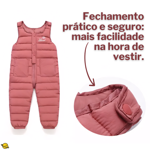 Macacão Colete Grosso de Inverno Safewinter Brincarzi