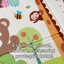 Tapete Dobrável Infantil de Atividades Impermeável - Brincarzi