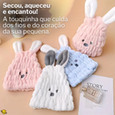 Touca Gorro Multiuso para Inverno e Pós Banho (Super Absorvente) Brincarzi