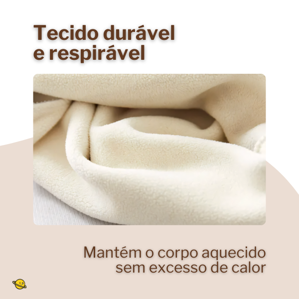 Suéter WarmNeck Gola Alta Térmica Forrado