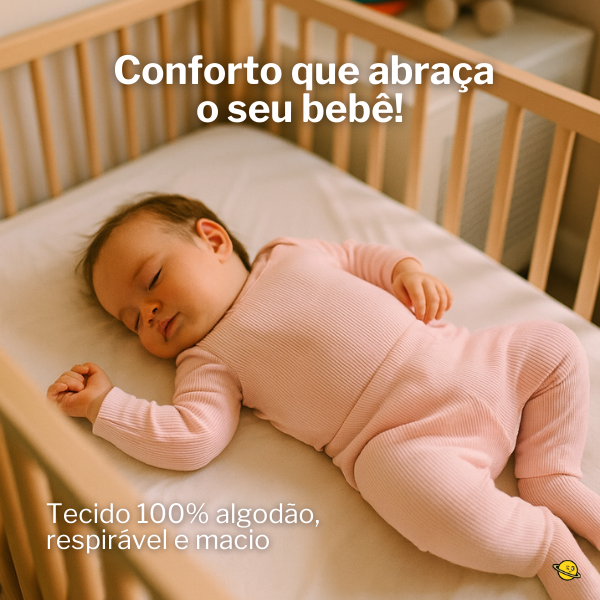 Kit 10 Peças - Conjunto Body Manga Longa + Calça (100% Algodão) Brincarzi