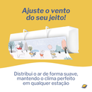 Defletor de Ar Condicionado Brincarzi