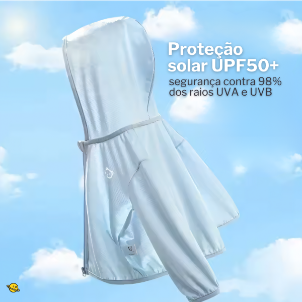 Casaco Inteligente Anti Raios UV Brincarzi