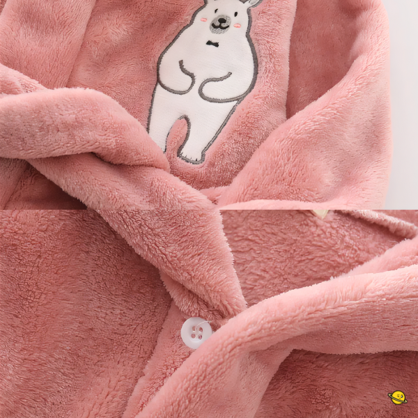 Roupão de Banho com Capuz Sweethome Brincarzi