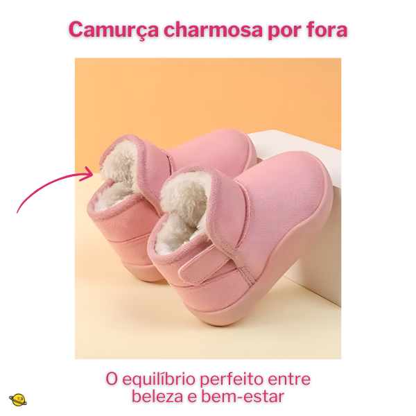 Bota Camurça New Snow Brincarzi