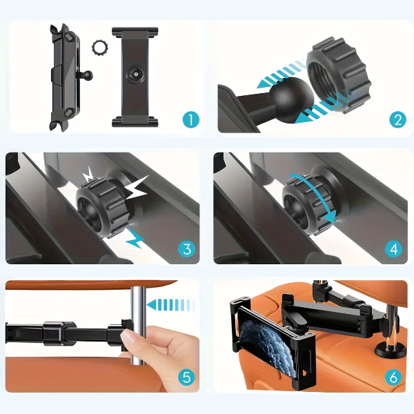 Suporte de Celular e Tablet para Banco Carro
