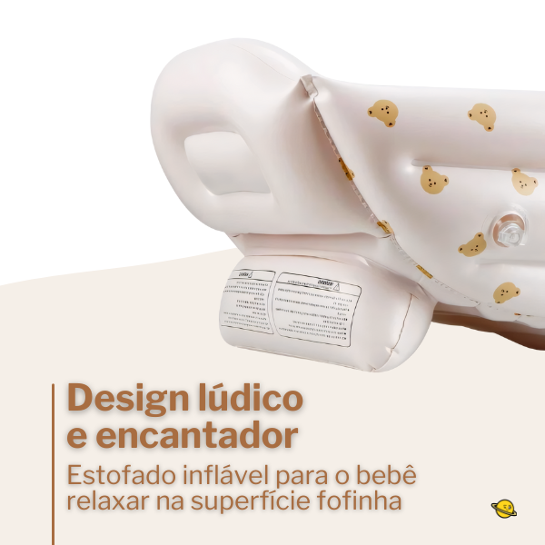 Banheira Inflável Dobrável Infantil Brincarzi