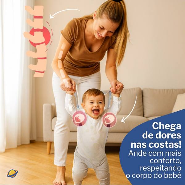 Andador Infantil Passinhos Seguros Brincarzi