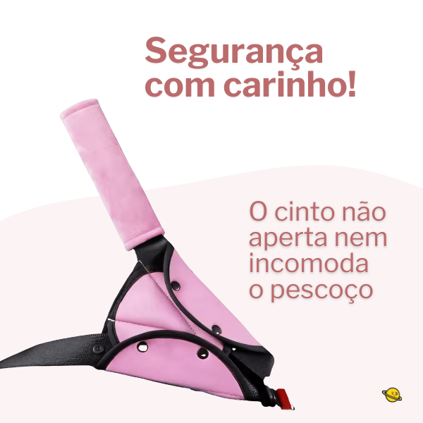 Adaptador Protetor para Cinto de Segurança Infantil