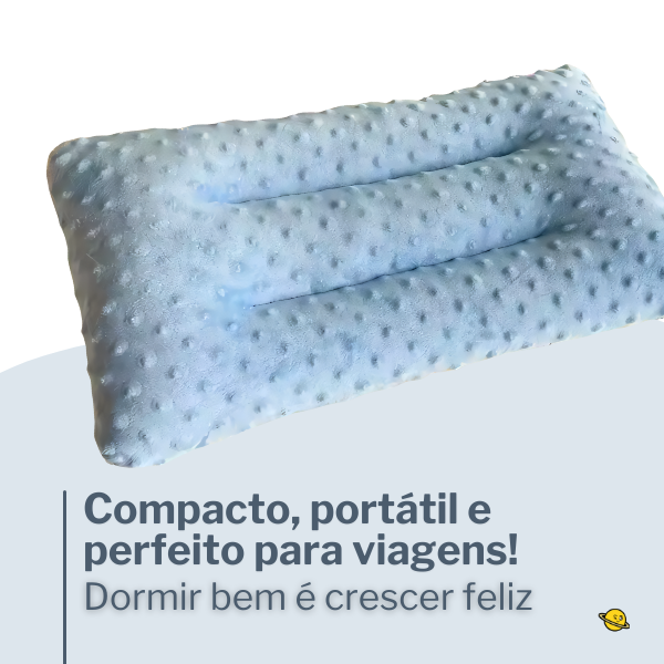 Travesseiro Anti Rolamento Respirável Algodão Goodsleep