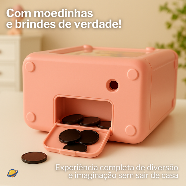 Máquina de Pelúcia Brinquedo Brincarzi