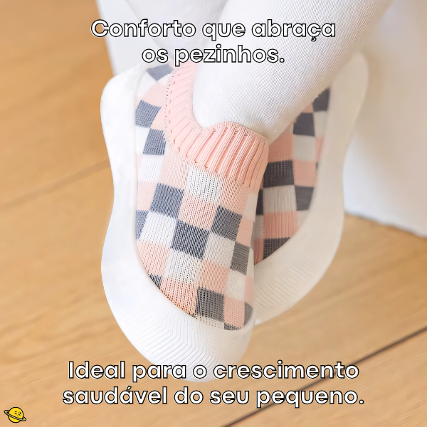 Sapatenis Xadrez Antiderrapante Brincarzi