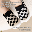 Sapatenis Xadrez Antiderrapante Brincarzi