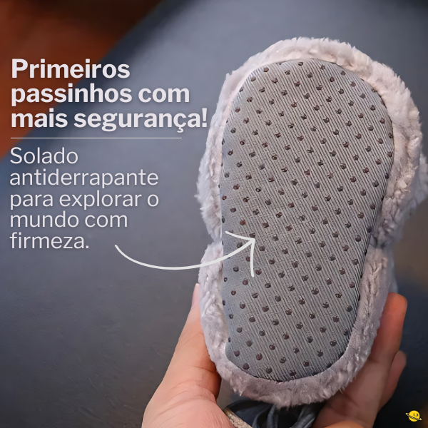 Sapato Ovelinha Sheep (Pelúcia Dentro e Fora) Brincarzi