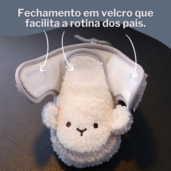 Sapato Ovelinha Sheep (Pelúcia Dentro e Fora) Brincarzi