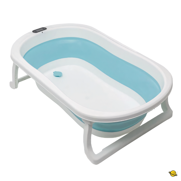 Banheira Dobrável com Termômetro Brincarzi