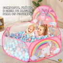 Piscina de Bolinhas com Cesta de Basquete