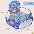 Piscina de Bolinhas com Cesta de Basquete