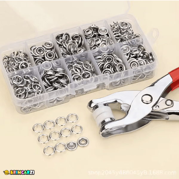 Alicate para Botão de Pressão