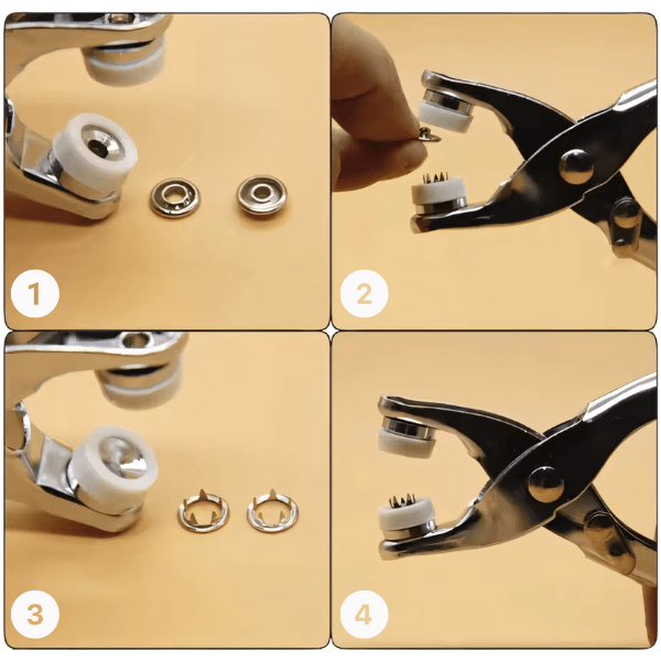 Alicate para Botão de Pressão