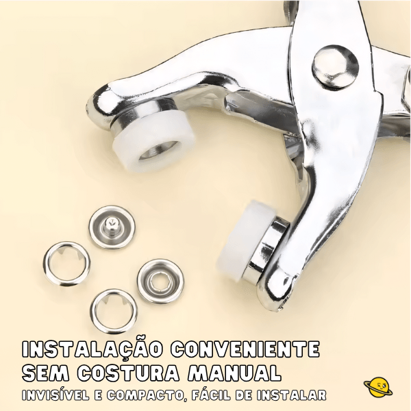 Alicate para Botão de Pressão