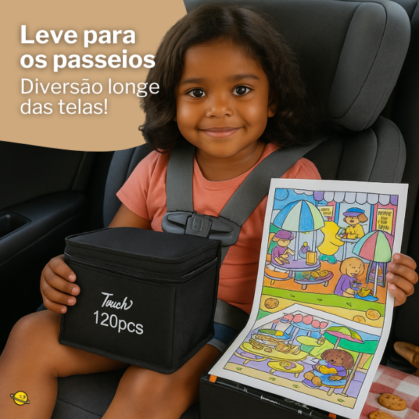 Kit de Canetinhas Para Desenhos Brincarzi