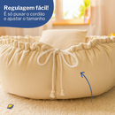 Ninho Aconchego Regulável de Algodão + Almofada Brincarzi